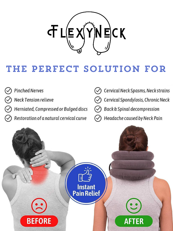Flexy Neck - Inflatable Neck Stretcher Collar